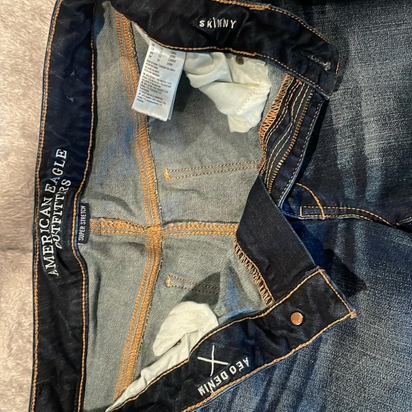 Brand New Never Worn American Eagle  AEO Demin X Super Stretch Skinny Jeans - Picture 2 of 5